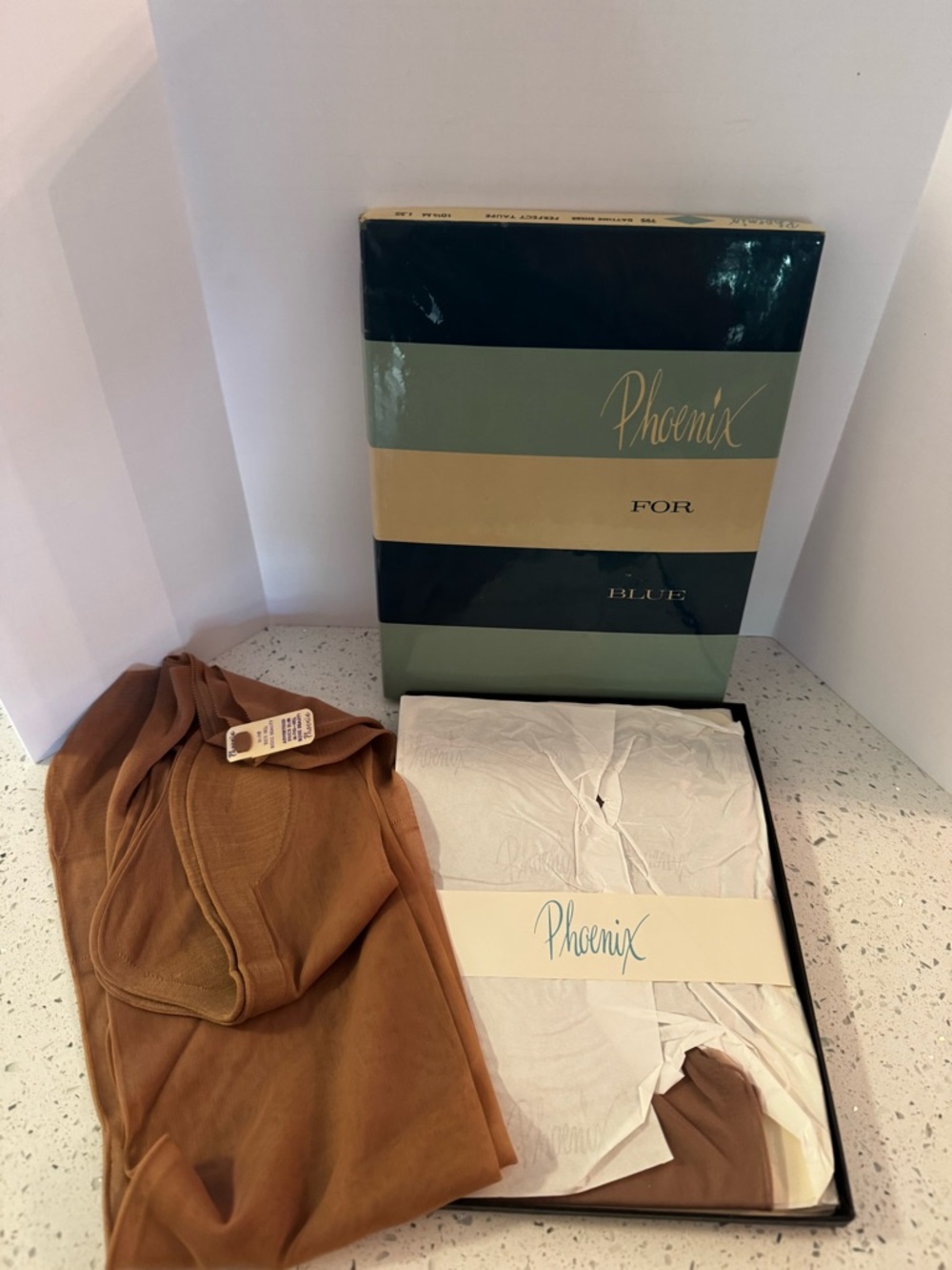 VINTAGE STOCKINGS NYLONS HOSE NWT by PHOENIX STRUT SEXY GOTH DRAG DANCER 4 PAIR!